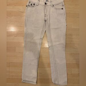Men’s True Religion Jeans. Size 34. Super Joey T. Real Denim. Vintage